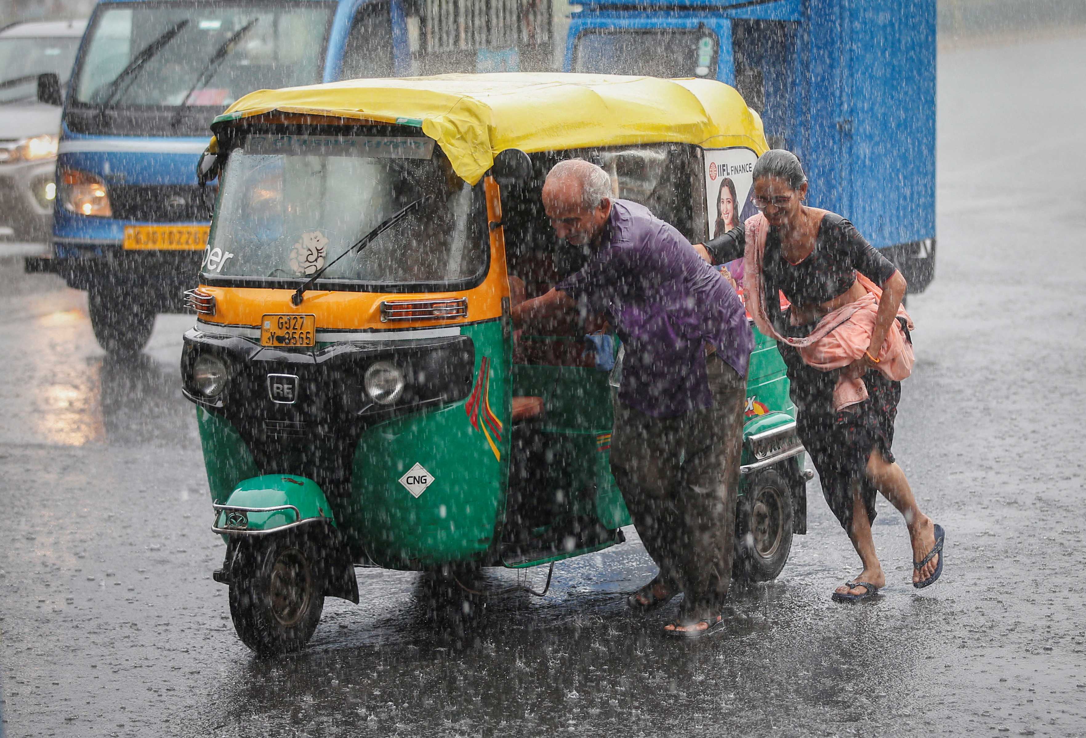 India's monsoon rains cover entire country, still lower than average ...