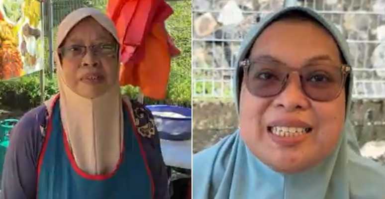 Traders Diya and Emy say there could be many reasons for not flying the flag this Merdeka.