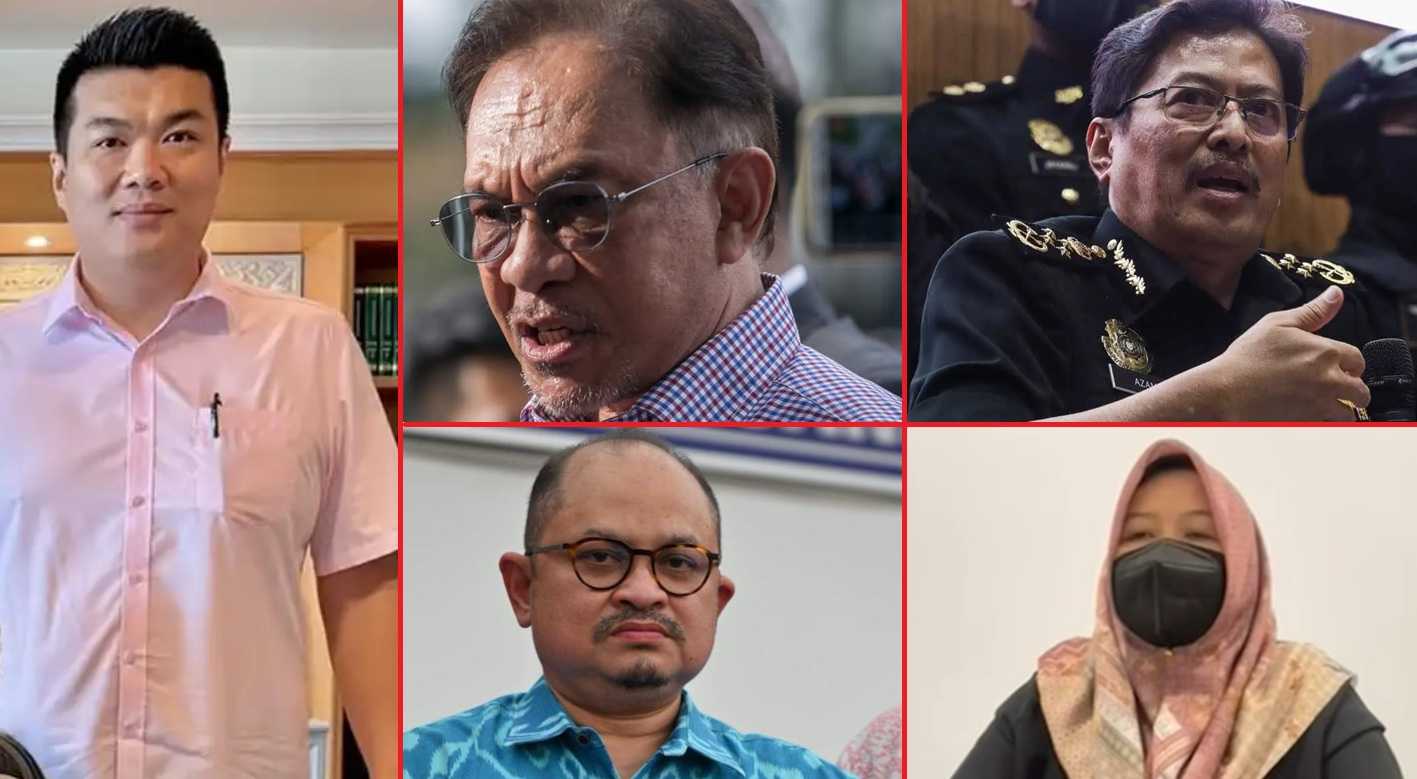 Pendedahan ahli perniagaan Albert Tei (kiri) mengaitkan nama Perdana Menteri Anwar Ibrahim dalam skandal rasuah terbesar sejak beberapa tahun.