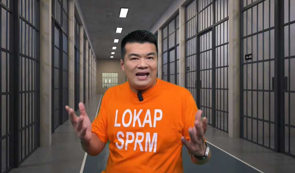 Prominent whistleblower Albert Tei, in one of his video commentaries on his 'Reformati' YouTube channel.