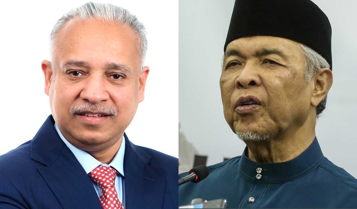 Aminul Islam and Ahmad Zahid Hamidi.