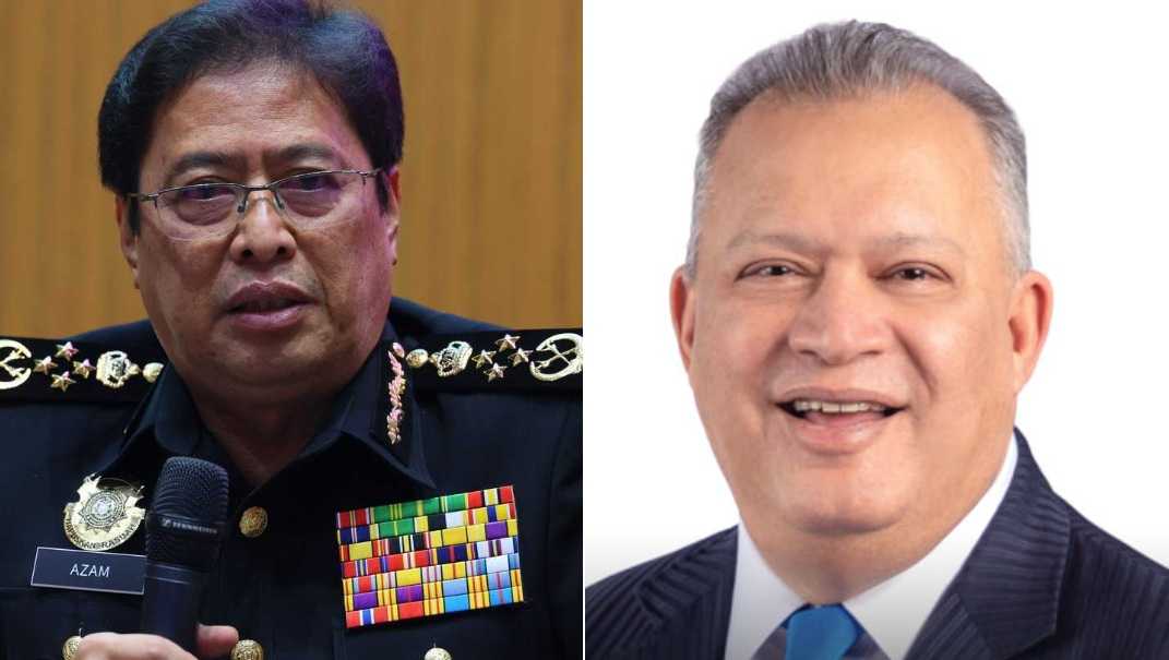 MACC chief Azam Baki and Salim Fateh Din, the MCMC chairman who also chairs an MACC advisory panel.