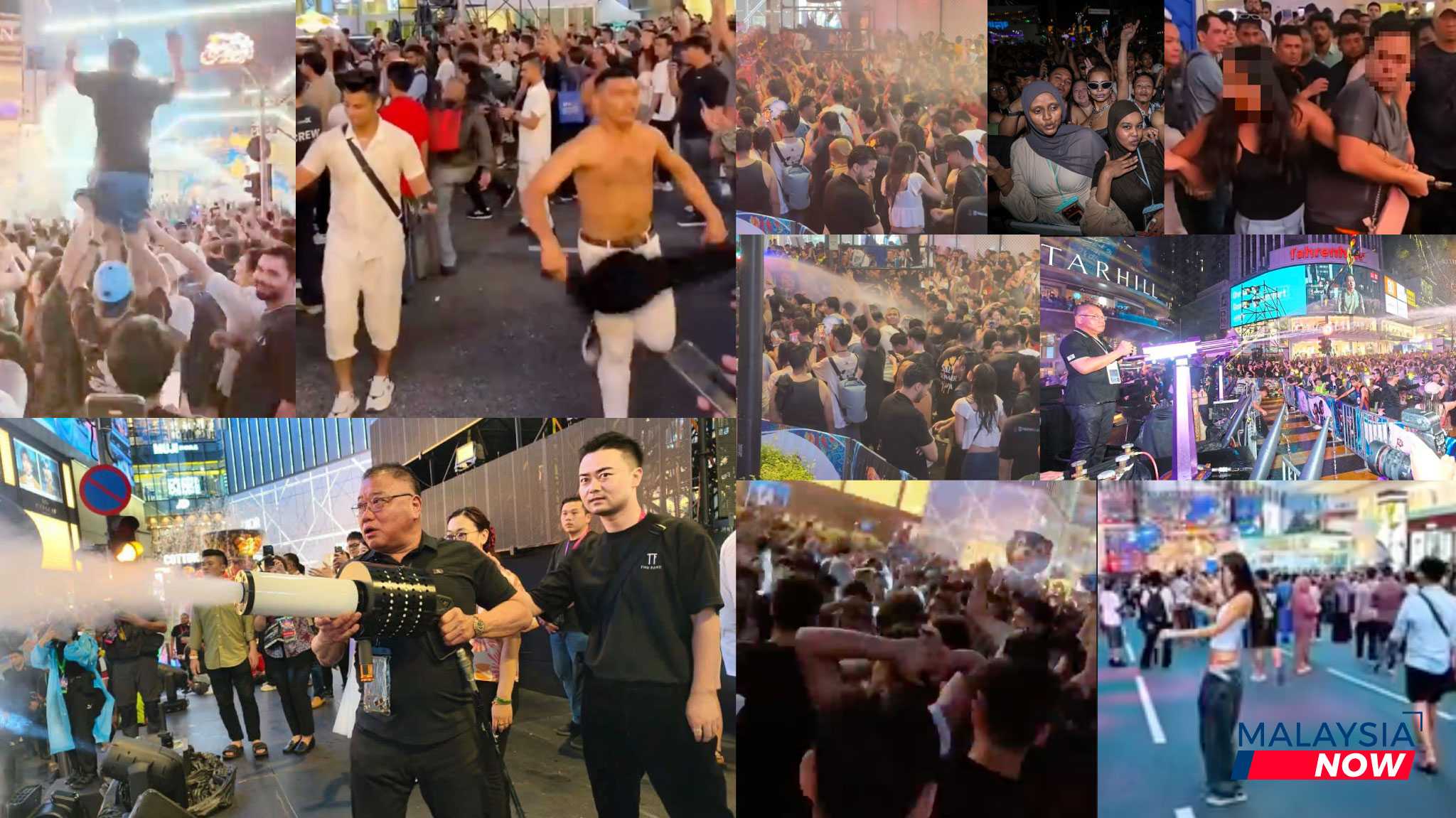 Government takes pains to defend Bukit Bintang 'rain rave' as event increasingly seen as a washout