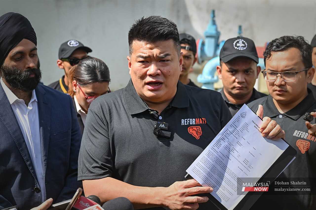 Tei names Azam Baki as officer who warned him not to expose Sabah mining scandal