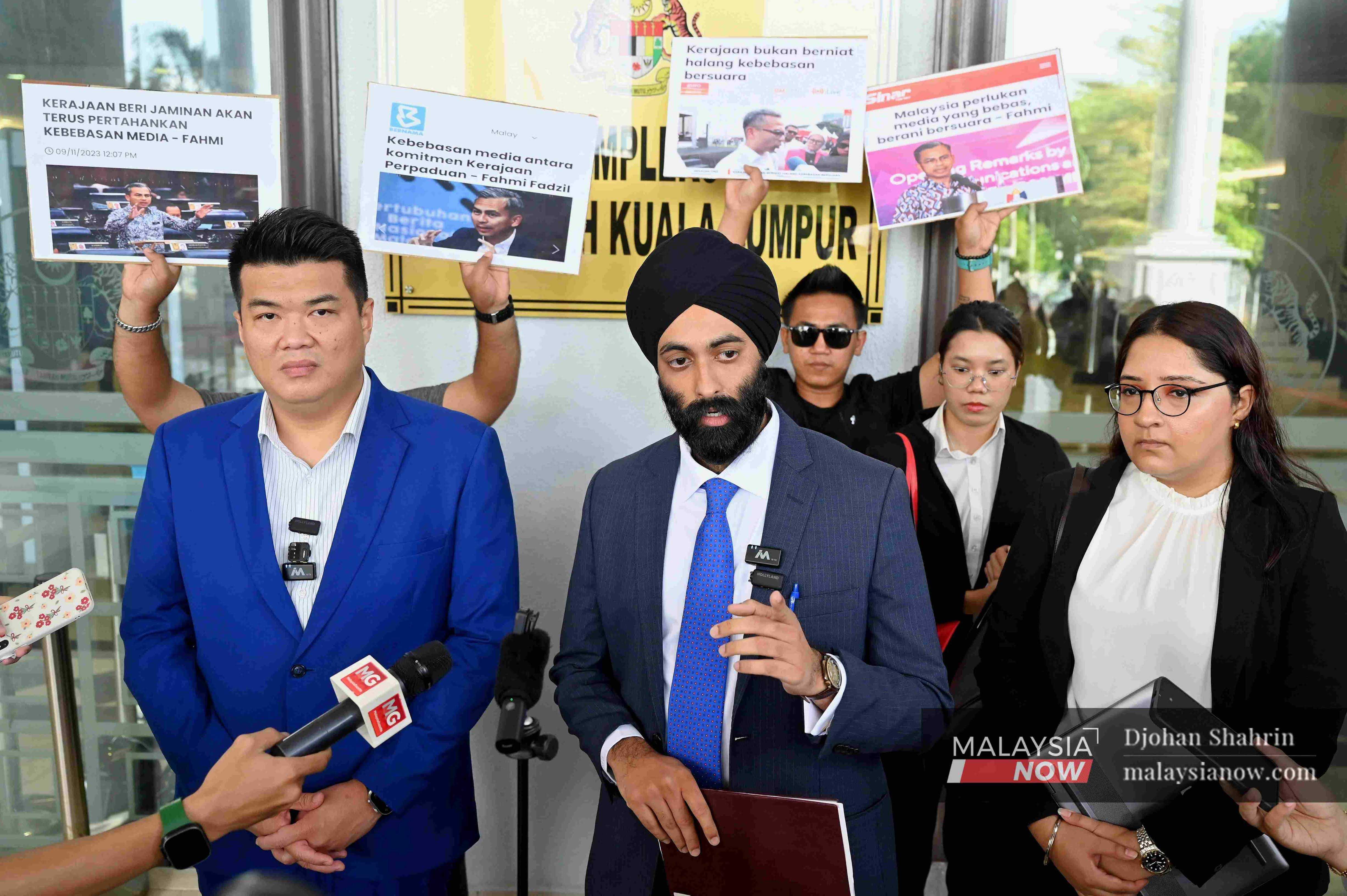 Albert Tei ups pressure on 'coward' Fahmi, demands explanation for TikTok account removals