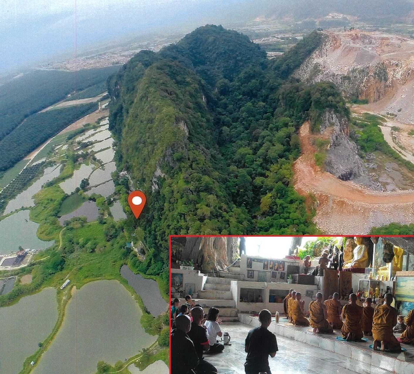The Sakyamuni Monastery stands amid the serene surroundings of Gunung Kanthan, a limestone hill that forms part of the Kinta Valley and lies within Prime Minister Anwar Ibrahim&rsquo;s Tambun parliamentary constituency.