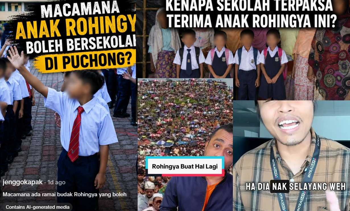 Xenophobic bots turn their attacks on migrant children at school, yet videos remain online