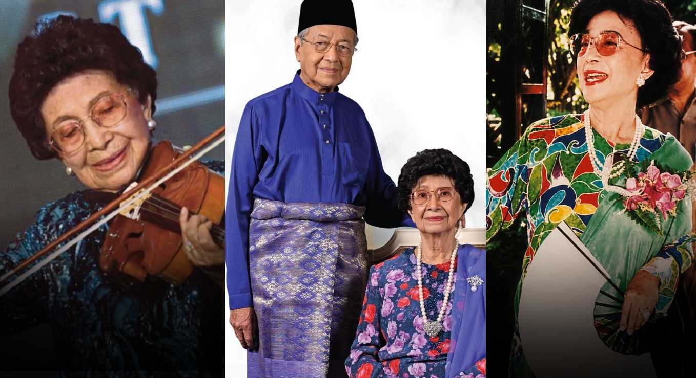 Hasmah, the woman who stood by Mahathir, dies at 100