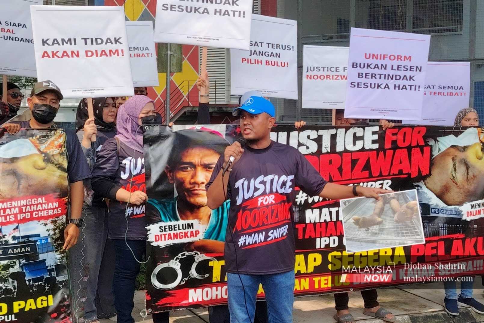 As pressure mounts for murder probe, embattled police go after lawyers who exposed Noorizwan's injuries